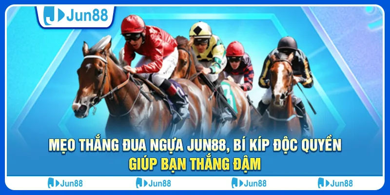 Mẹo thắng đua ngựa Jun88, bí kíp độc quyền giúp bạn thắng đậm 1 meo-thang-dua-ngua-jun88-bi-kip-doc-quyen-giup-ban-thang-dam (1)
